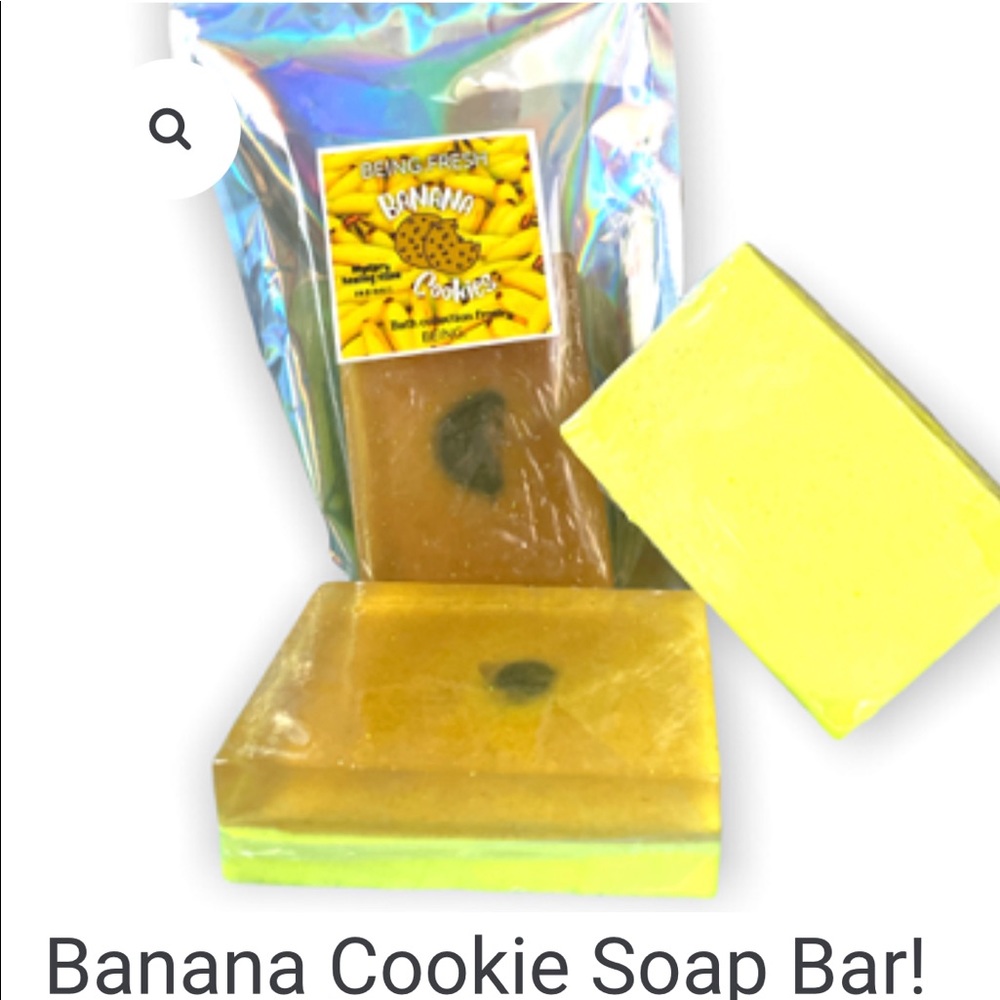 Artisinal Banana Cookie Soap Bar